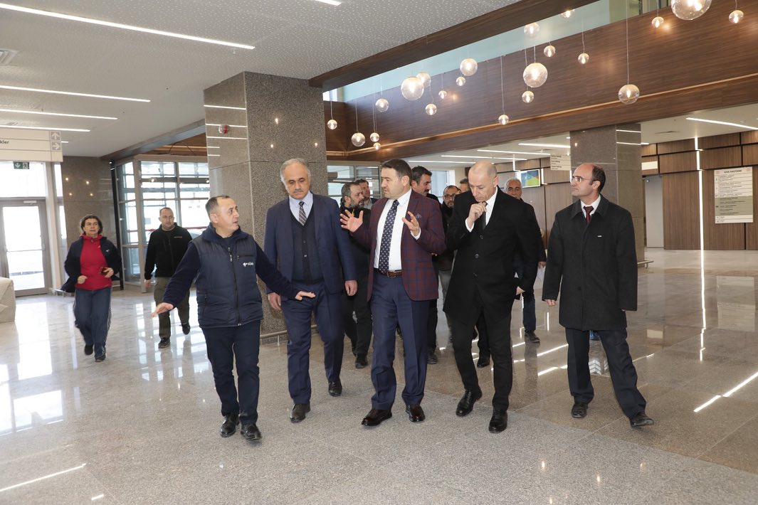 KÜTAHYA ŞEHİR HASTANESİNDE SON TESTLER YAPILIYOR