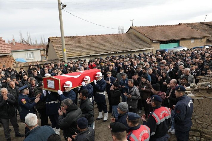 ŞEHİT ÖZKARDEŞ EBEDİYETE UĞURLANDI