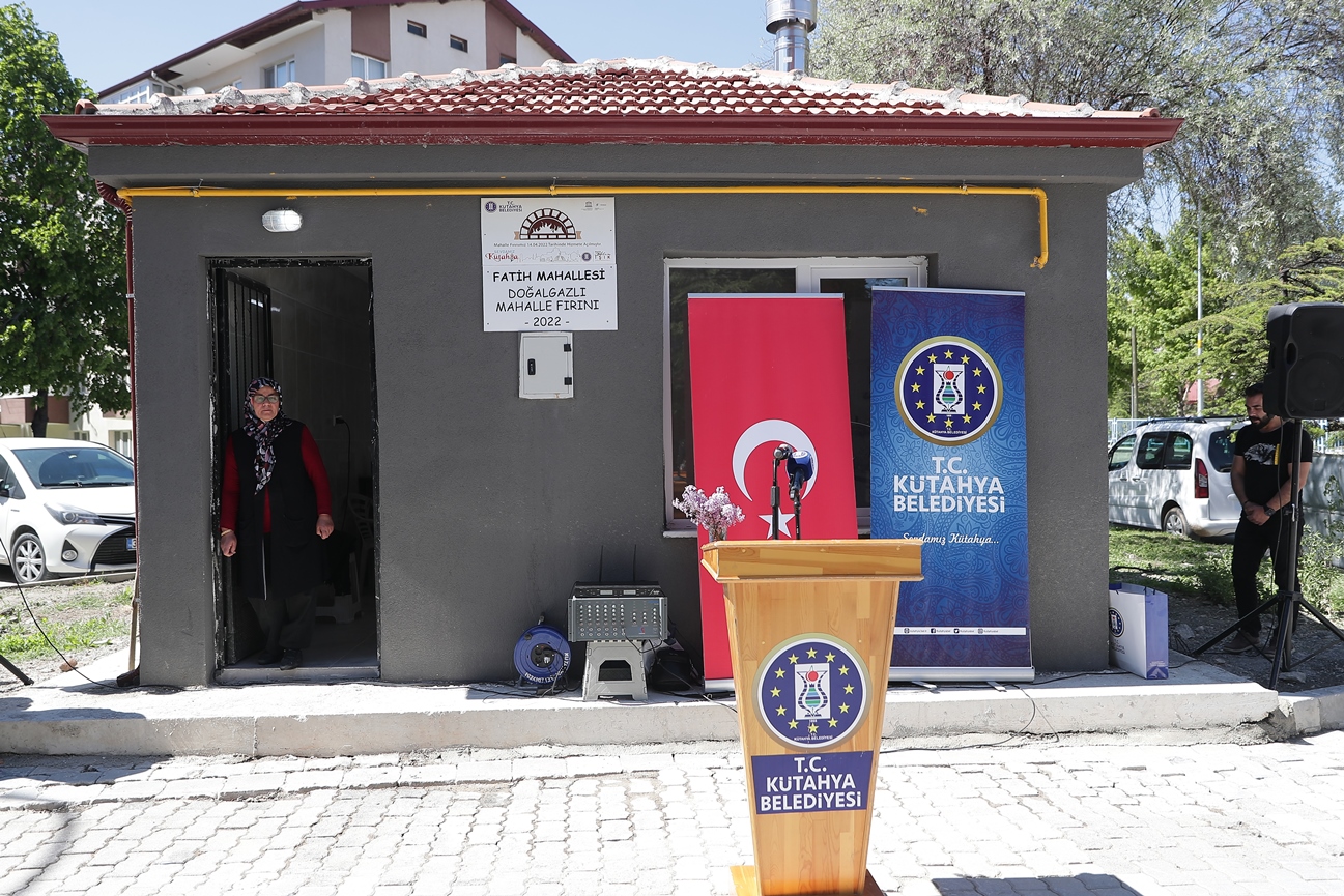 KÜTAHYA BELEDİYE’SİN DEN MAHALLE FIRINLARINA DOĞALGAZ DESTEĞİ