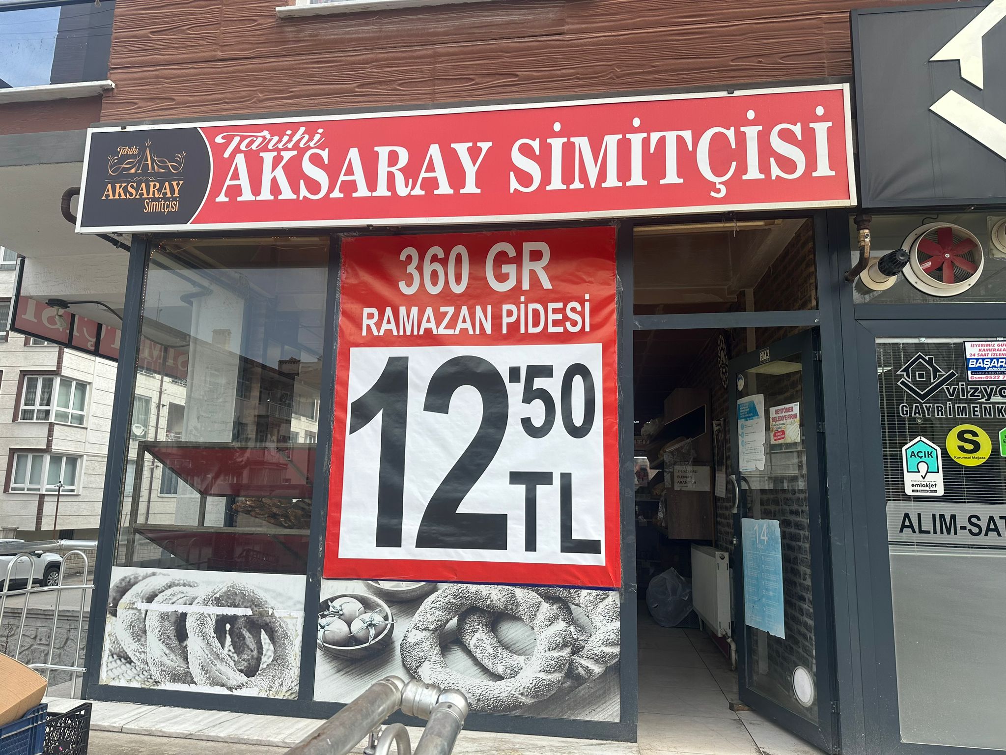 AKSARAY SİMİT FIRINLARIN’DA RAMAZAN PİDESİ 12.5 LİRA