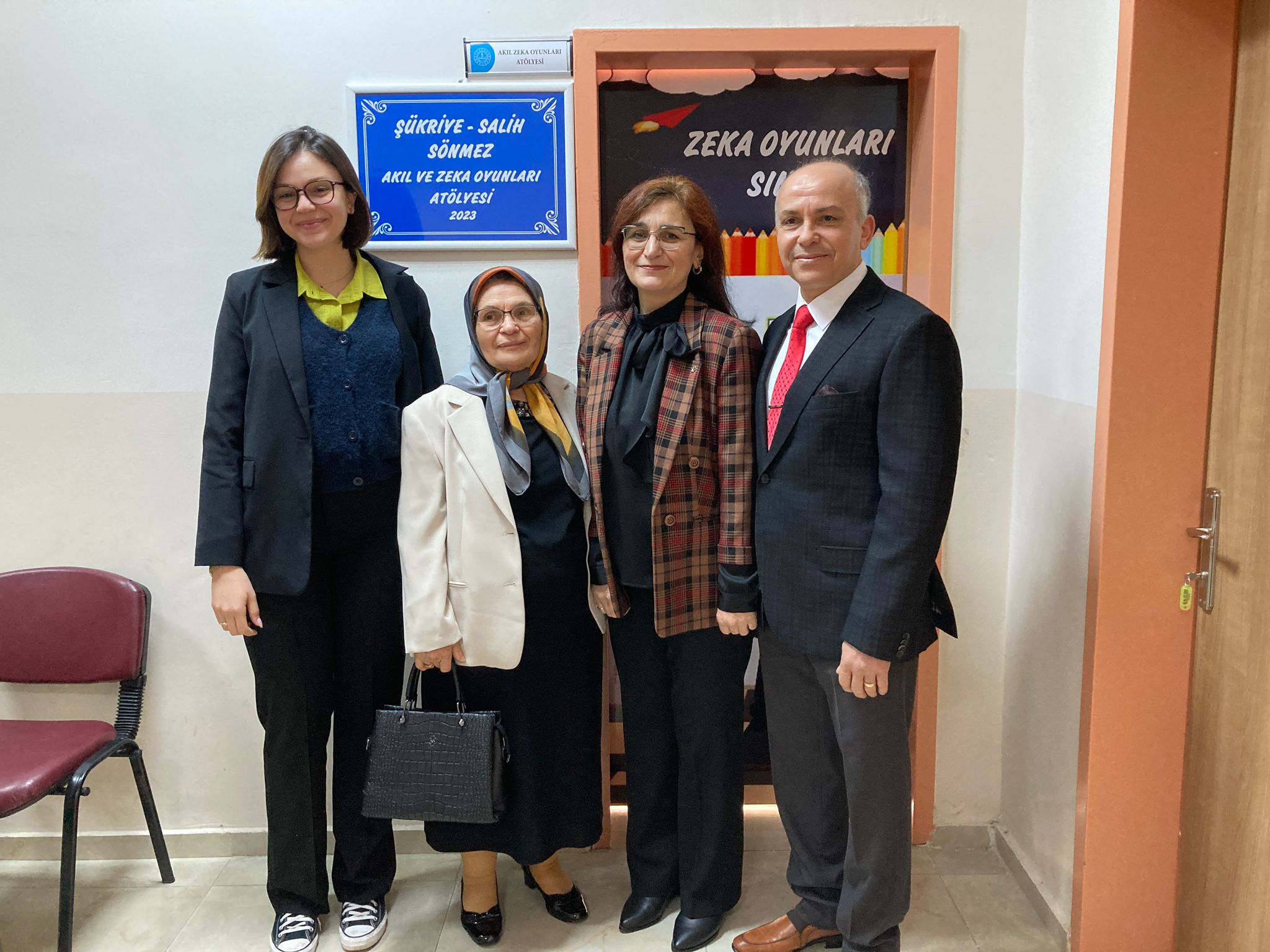 ŞÜKRİYE-SALİH SÖNMEZ AKIL VE ZEKA OYUNLARI ATÖLYESİ AÇILDI