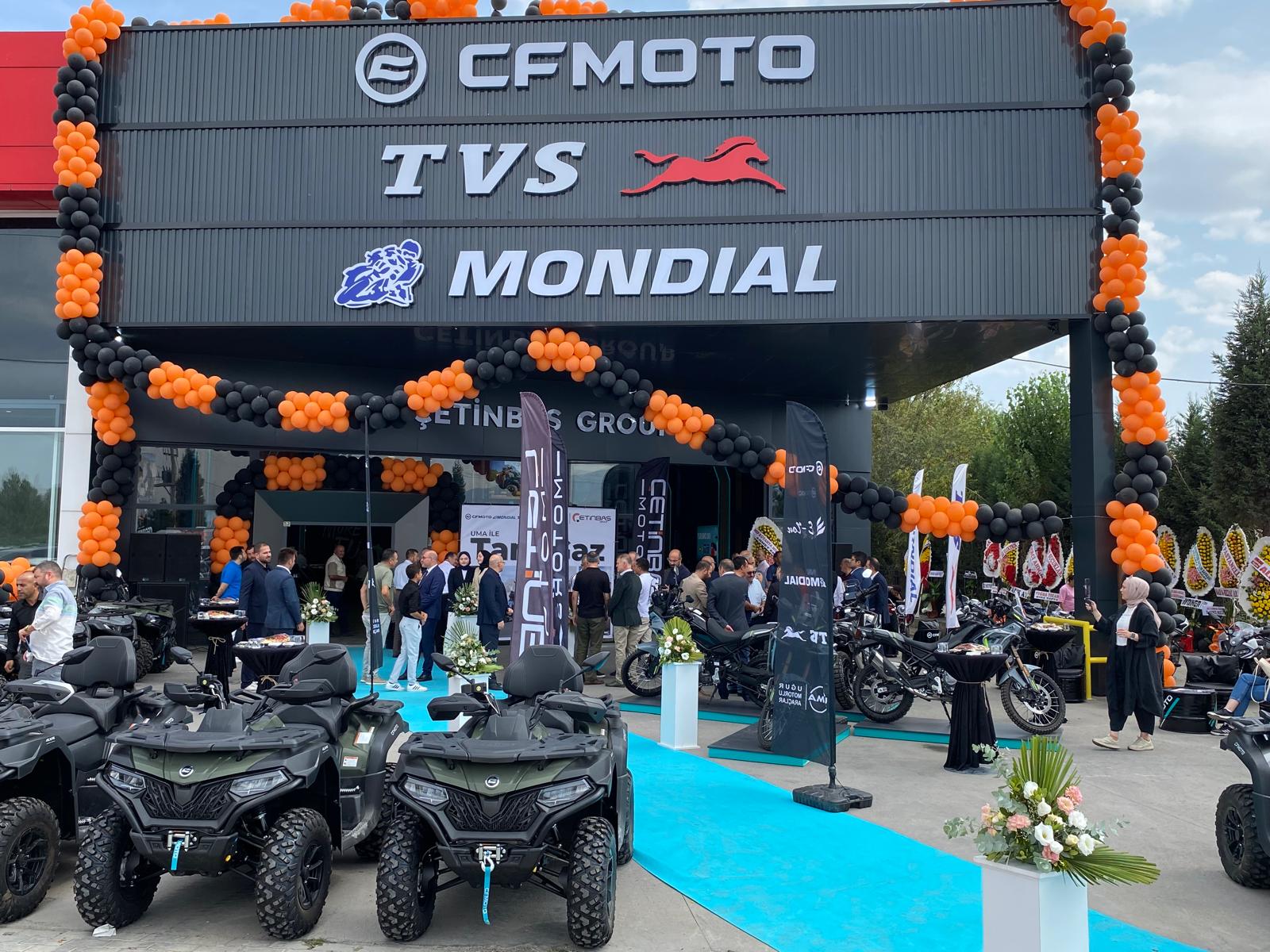 KÜTAHYA’NIN EN BÜYÜK MOTOSİKLET MAĞAZASI AÇILDI