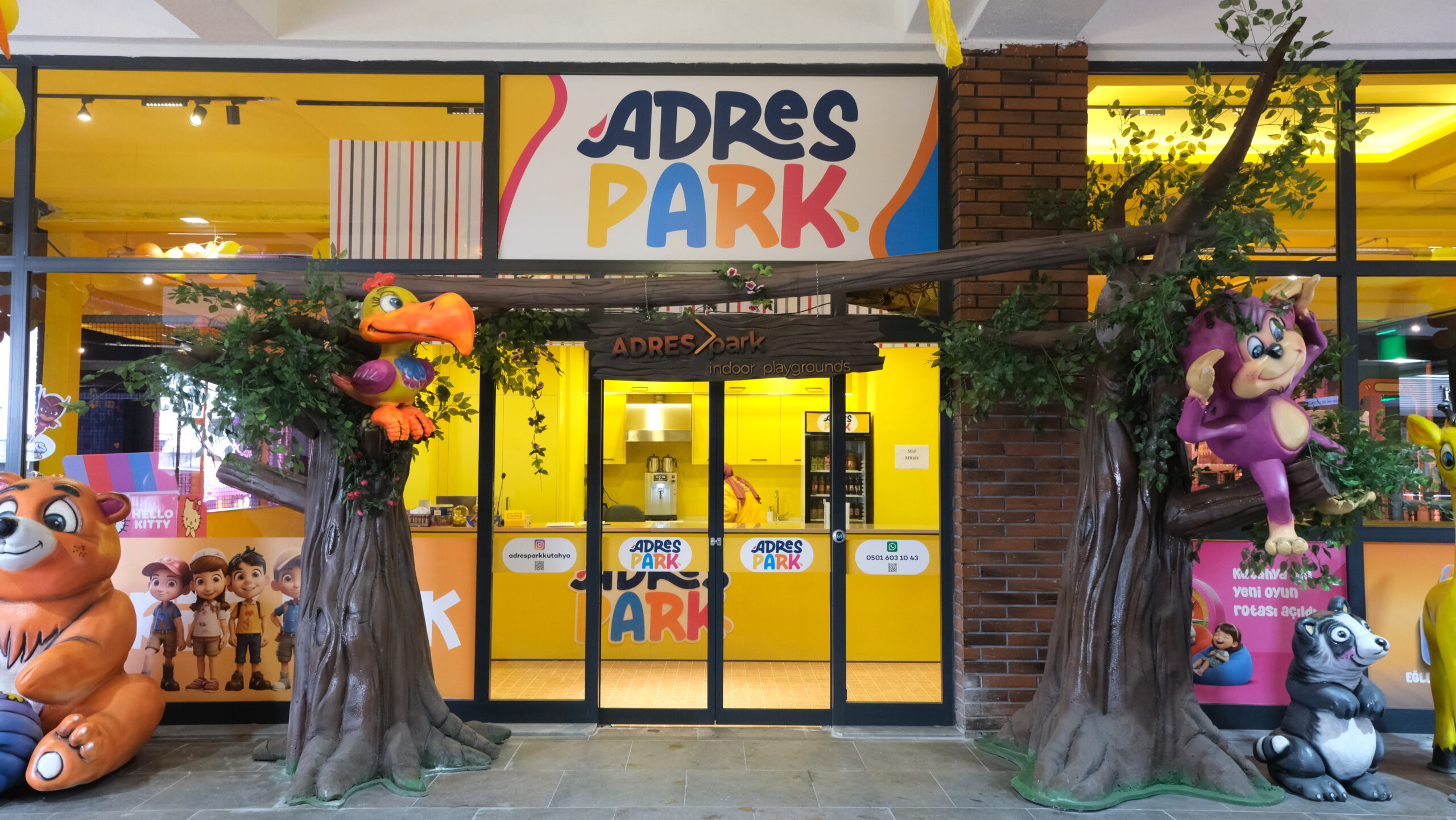 KÜTAHYA’NIN EN BÜYÜK ÇOCUK EĞLENCE ALANI ADRES PARK AÇILDI