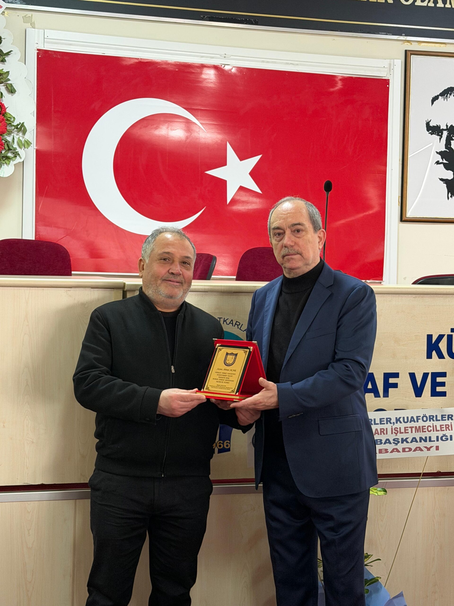 Kütahya Tuhafiyeciler Esnaf Odası’nda Dayanç Güven Tazeledi